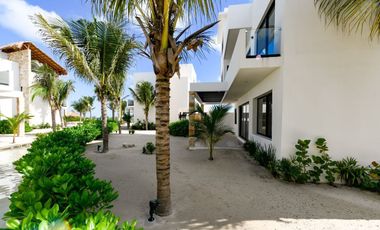 CASA EN VENTA MERIDA, PLAYA TELCHAC, BOCANA, FRENTE AL MAR, LISTO