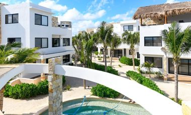 CASA EN VENTA MERIDA, PLAYA TELCHAC, BOCANA, FRENTE AL MAR, LISTO