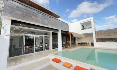 CASA EN VENTA MERIDA, KIKTEIL, PRIVADA BLUE CEDAR, MOD. ZAFIRAH, LISTA.