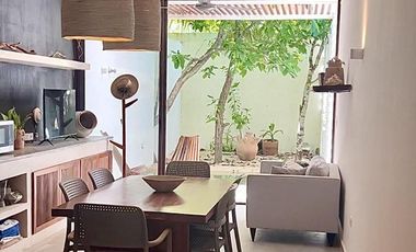 CASA EN VENTA MERIDA, PLAYA TELCHAC, VILLAS TUCANA, A 120 MTS DEL MAR, LISTA.