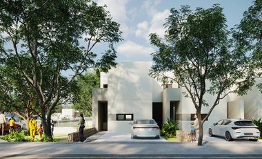 CASA EN VENTA MERIDA, CONKAL, LADERA, MOD. B 3 REC., FEBRERO 2027