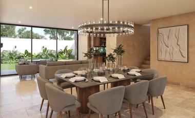 CASA EN VENTA MERIDA, CONKAL, PRIVADA NADIRA, CASA LEO, LISTA.