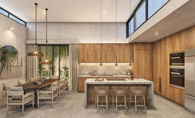 CASA EN VENTA MERIDA, DZITYA, MODELO GEORGINA, 1 PLANTA, A 3 MESES.