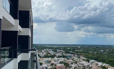 DEPARTAMENTO EN VENTA MERIDA, VIA MONTEJO, TORRE INDICO PARQUE, LISTO