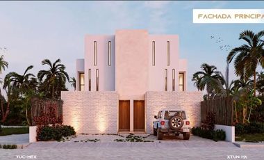 CASA EN VENTA MERIDA, PLAYA CHICXULUB, XTUN HA, TIPO TH EN 2DA FILA, A 2 MESES.