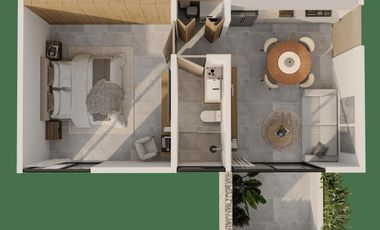 DEPARTAMENTO EN VENTA MERIDA, TEMOZON NORTE, CONDOMINIO EMUNA,  MOD A, JUN 2027