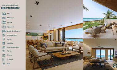 DEPARTAMENTO EN VENTA MERIDA, PLAYA TELCHAC OCEAN TELCHAC, MOD. B, AGOSTO 2027.
