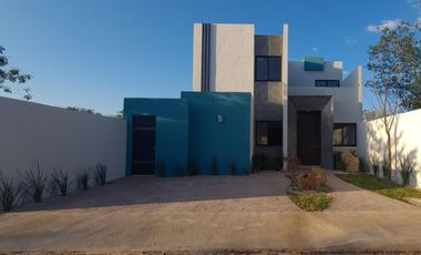 CASA EN VENTA MERIDA CONKAL PRIV PRADERAS DEL MAYAB CASA MIN A 5 MESES Y MEDIO