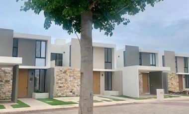 CASA EN VENTA/RENTA MERIDA, PRIV MORATTA, MOD PAULA, ENTREGA INMEDIATA.