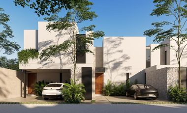 CASA EN VENTA MERIDA, KOMCHEN, TANNA ll, MOD. A DE 1 RECAMARA, A 12 MESES.