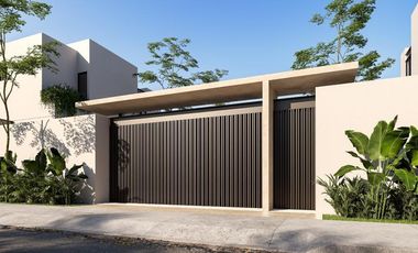 CASA EN VENTA MERIDA, KOMCHEN, TANNA ll, MOD. A DE 1 RECAMARA, A 12 MESES.