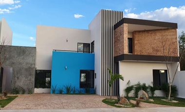 CASA EN VENTA MERIDA, SAN DIEGO CUTZ, PIV. PRADERAS DEL MAYAB, MOD.BOSTE, LISTA