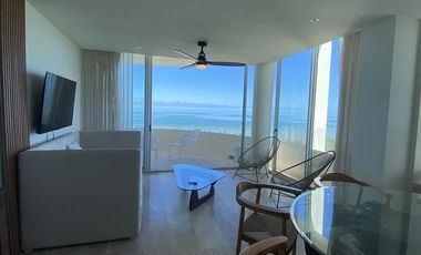 DEPARTAMENTO EN RENTA PLAYA TELCHAC TEMPORADA MOD DOBLE ALTURA EQUIPADO, LISTO.