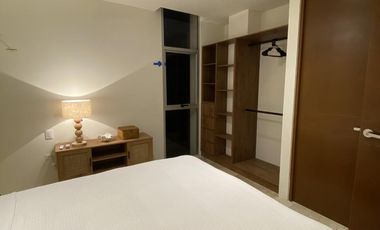 DEPARTAMENTO EN RENTA PLAYA TELCHAC TEMPORADA MOD DOBLE ALTURA EQUIPADO, LISTO.