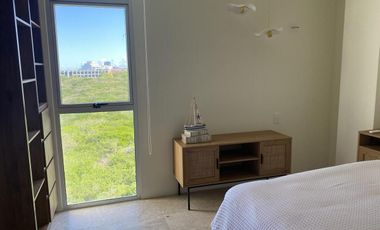 DEPARTAMENTO EN RENTA PLAYA TELCHAC TEMPORADA MOD DOBLE ALTURA EQUIPADO, LISTO.