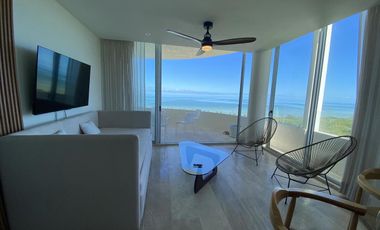 DEPARTAMENTO EN RENTA PLAYA TELCHAC TEMPORADA MOD DOBLE ALTURA EQUIPADO, LISTO.