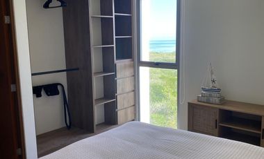 DEPARTAMENTO EN RENTA PLAYA TELCHAC TEMPORADA MOD DOBLE ALTURA EQUIPADO, LISTO.