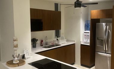 DEPARTAMENTO EN RENTA PLAYA TELCHAC TEMPORADA MOD DOBLE ALTURA EQUIPADO, LISTO.