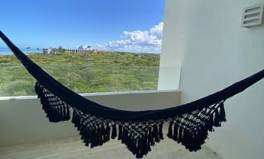 DEPARTAMENTO EN RENTA PLAYA TELCHAC TEMPORADA MOD DOBLE ALTURA EQUIPADO, LISTO.