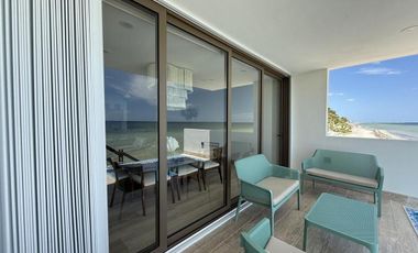 CASA EN VENTA MERIDA, PLAYA TELCHAC, PUERTA DEL MAR, FRENTE AL MAR, LISTO.