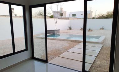 CASA EN VENTA MERIDA, PRIV PRADERAS DEL MAYAB, MOD POS, PREVENTA.