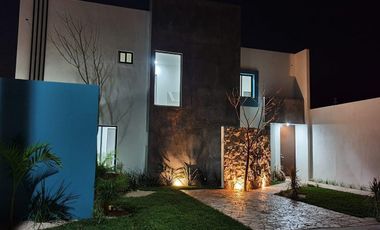 CASA EN VENTA MERIDA, PRIV PRADERAS DEL MAYAB, MOD POS, PREVENTA.