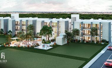 DEPARTAMENTO EN VENTA MERIDA, REAL MONTEJO, ALIAN, MOD SAFIRO, A 12 MESES.