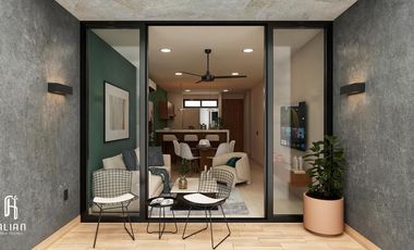 DEPARTAMENTO EN VENTA MERIDA, REAL MONTEJO, ALIAN, MOD SAFIRO, A 12 MESES.