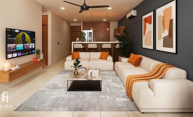 DEPARTAMENTO EN VENTA MERIDA, REAL MONTEJO, ALIAN, MOD SAFIRO, A 12 MESES.