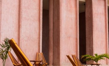 DEPTO EN VENTA, PLAYA TELCHAC, TEMPORADA, MOD. DOBLE ALTURA, FRENTE AL MAR,LISTO