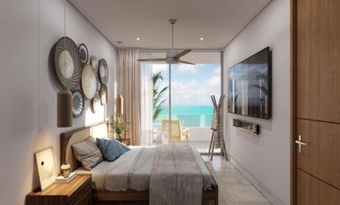 DEPARTAMENTO EN VENTA, PLAYA TELCHAC, CIELO,  FRENTE AL MAR, ABRIL 27