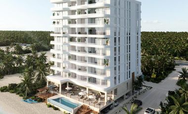 DEPARTAMENTO EN VENTA, PLAYA TELCHAC, CIELO,  FRENTE AL MAR, ABRIL 27