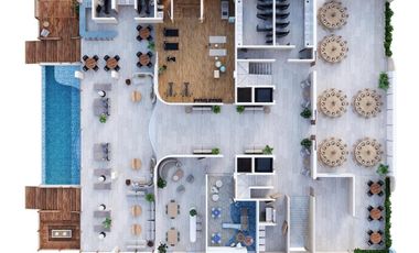 DEPARTAMENTO EN VENTA, PLAYA TELCHAC, CIELO,  FRENTE AL MAR, ABRIL 27