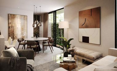 DEPARTAMENTO EN VENTA MERIDA, TEMOZON NORTE, TARENTO, MOD. APULIA, LISTO