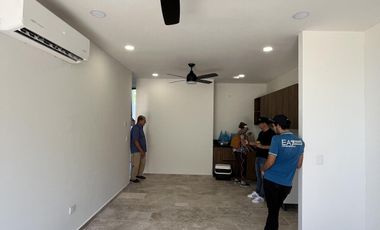 DEPARTAMENTO EN VENTA MERIDA, TEMOZON NORTE, TARENTO, MOD. APULIA, LISTO