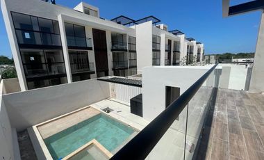 DEPARTAMENTO EN VENTA MERIDA, TEMOZON NORTE, TARENTO, MOD. APULIA, LISTO