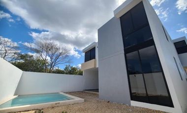 CASA EN VENTA MERIDA, TEMOZON, CASA TEMOZEN, ENTREGA INMEDIATA.