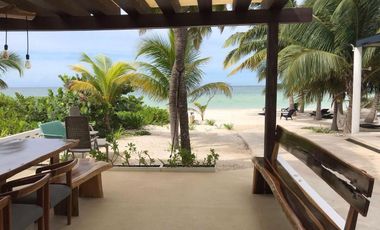 CASA EN VENTA MERIDA, PLAYA SAN BENITO, COSTA L'ARIA FRENTE AL MAR, LISTA.