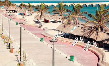 CASA EN VENTA MERIDA, PLAYA SAN BENITO, COSTA L'ARIA FRENTE AL MAR, LISTA.