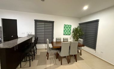 CASA EN RENTA EN GRAN SANTA FE NORTE, AMUEBLADA, LISTA.