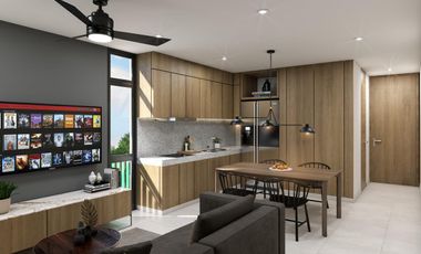 DEPARTAMENTO EN VENTA MERIDA, FRACC MONTEBELLO,APARTA/MENTES MOD YAMA, LISTO