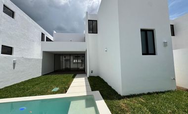 CASA EN VENTA MERIDA, EN GRAN SAN PEDRO CHOLUL, PRIVADA XCANATUN, LISTA.