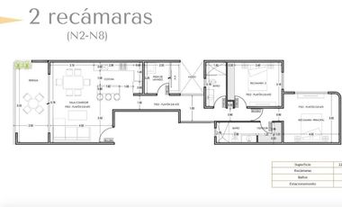 DEPARTAMENTO EN VENTA MERIDA, PLAYA SAN BENITO, MONTEJO BEACH, 2DA FILA, DIC 25