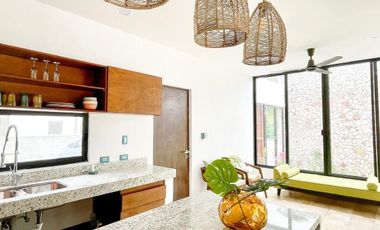 CASA EN VENTA MERIDA, PLAYA CHUBURNA, CASA WAK, PREVENTA.