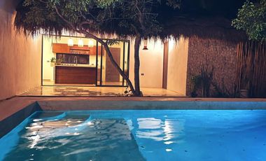 CASA EN VENTA MERIDA, PLAYA CHUBURNA, CASA WAK, PREVENTA.