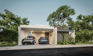 CASA EN VENTA MERIDA, PRIVADA PRADERAS DEL MAYAB, MOD. ONIX 1 PLANTA, PREVENTA.