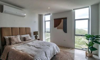 PENTHOUSE EN VENTA, TELCHAC PUERTO,CONDOMINIO TEMPORADA,AMUEBLADO FRENTE AL MAR