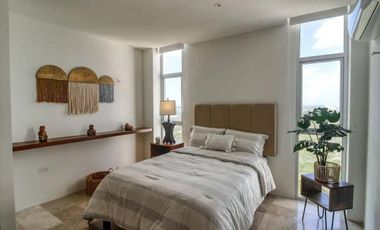 PENTHOUSE EN VENTA, TELCHAC PUERTO,CONDOMINIO TEMPORADA,AMUEBLADO FRENTE AL MAR