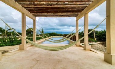 PENTHOUSE EN VENTA, TELCHAC PUERTO,CONDOMINIO TEMPORADA,AMUEBLADO FRENTE AL MAR