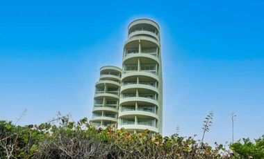 PENTHOUSE EN VENTA, TELCHAC PUERTO,CONDOMINIO TEMPORADA,AMUEBLADO FRENTE AL MAR
